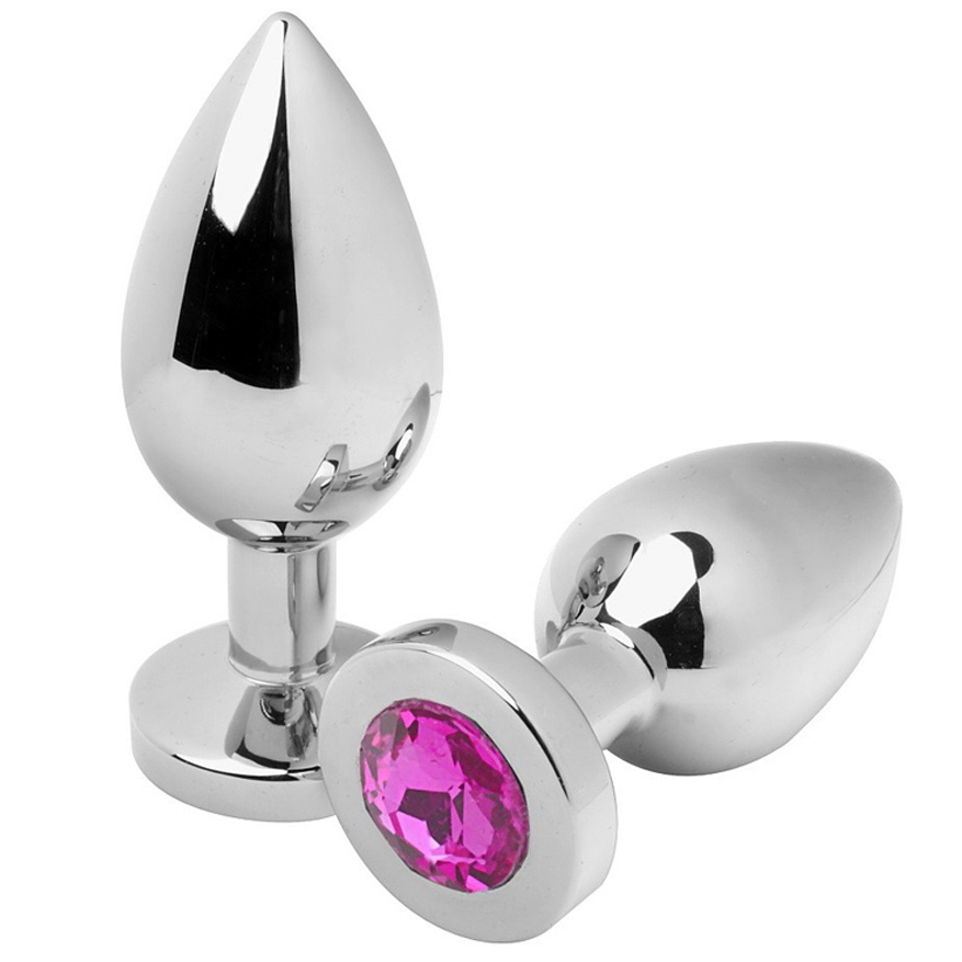 METAL HARD – ANAL PLUG DIAMOND MEDIUM 7.62CM - Anal - El Arte del Placer