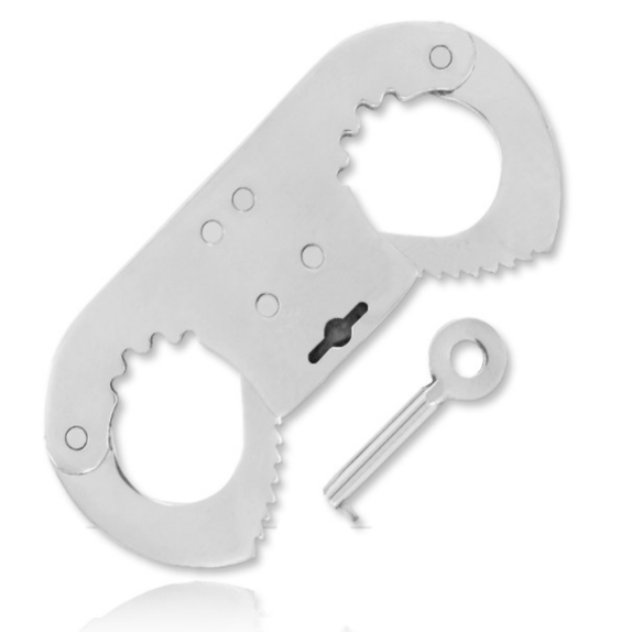 METAL HARD - THUMB CUFF ESPOSAS PARA DEDOS METAL - BDSM & BONDAGE - El Arte del Placer