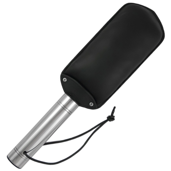 METAL HARD - THE PADDLE CUERO ORIGINAL Y METAL - Artículos BDSM - El Arte del Placer