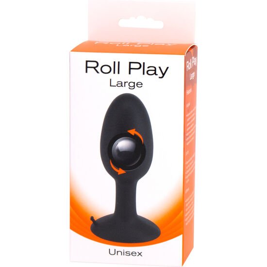 SEVEN CREATIONS - ROLL PLAY PLUG SILICONA GRANDE - Anal - El Arte del Placer