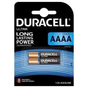 DURACELL - ULTRA POWER PILA ALCALINA AAAA MX2500 1,5V BLISTER*2 - ARTÍCULOS VARIOS - El Arte del Placer
