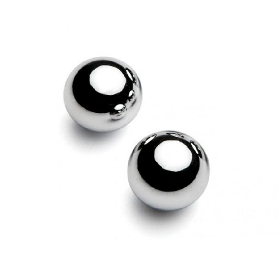 METAL HARD - SET 2 BOLAS MAGNETICAS 10 MM - Bolas Básicas - El Arte del Placer