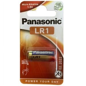 PANASONIC - PILA ALCALINA LR1 1.5V BLISTER 1 UNIDAD - ARTÍCULOS VARIOS - El Arte del Placer