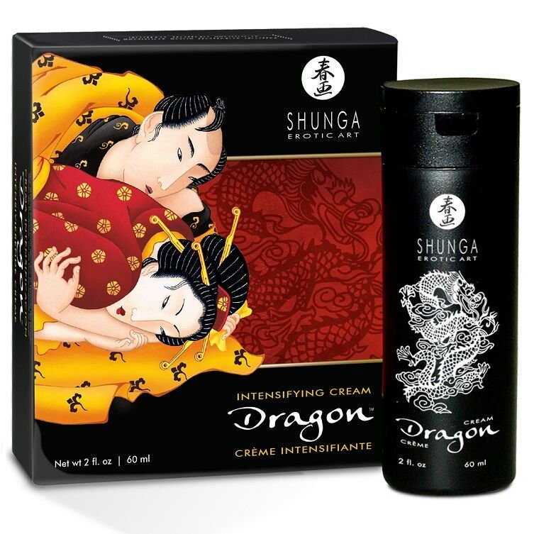 SHUNGA - DRAGÓN CREMA POTENCIADORA DE ERECCIÓN - Aumento Erección - El Arte del Placer
