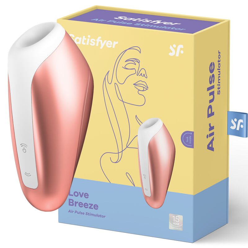 SATISFYER - LOVE SUCCIONADOR BREEZE COPPER - Estimuladores - El Arte del Placer