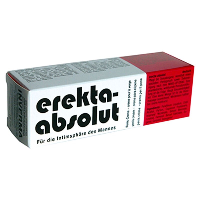 INVERMA - EREKTA ABSOLUT CREAM - Aumento Erección - El Arte del Placer