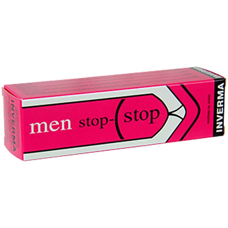 INVERMA - MEN STOP STOP CREMA RETARDANTE - DROGUERÍA - El Arte del Placer