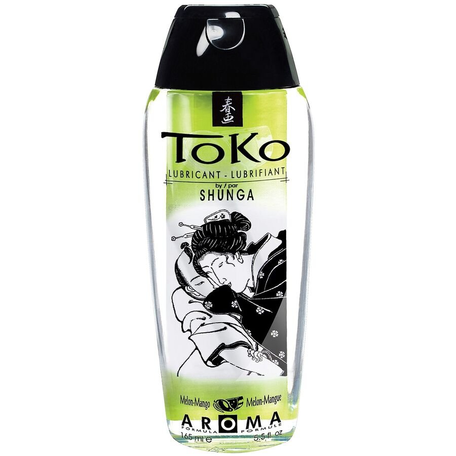 SHUNGA - TOKO AROMA LUBRICANTE MELON Y MANGO - Con deliciosos Sabores - El Arte del Placer