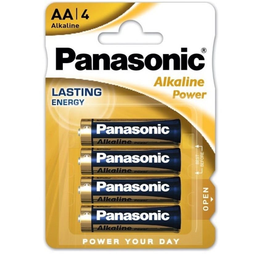 PANASONIC - BRONZE PILA ALCALINA AA LR6 BLISTER*4 - ARTÍCULOS VARIOS - El Arte del Placer