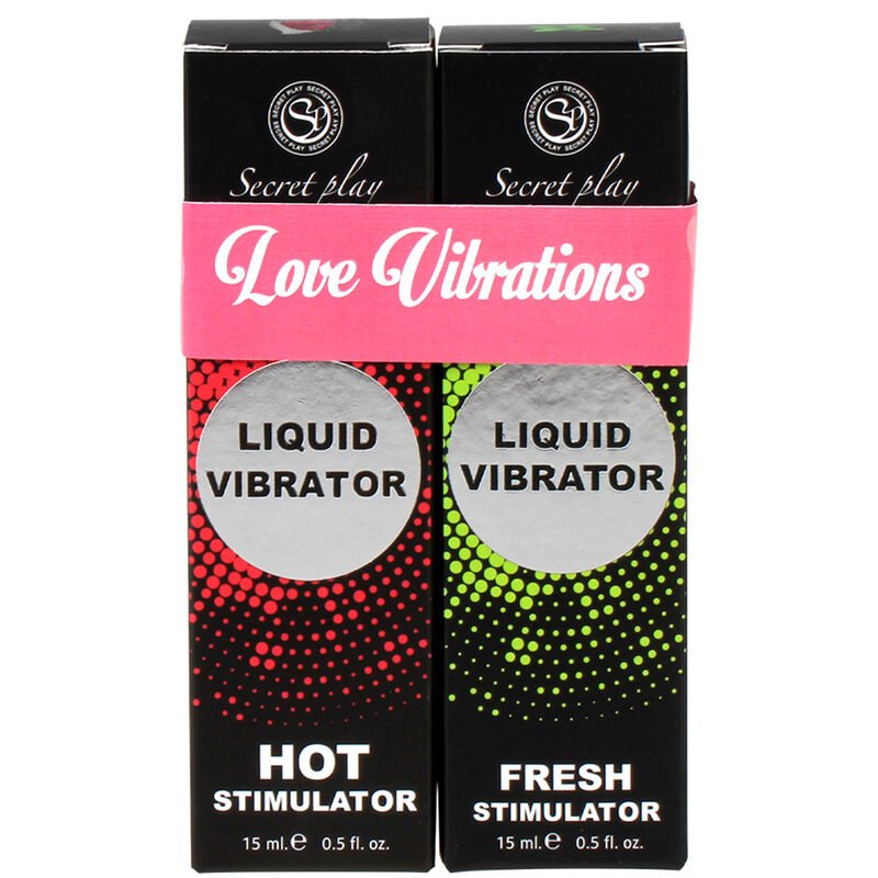 SECRETPLAY - LOVE VIBRATIONS DUO PACK - Aumento Erección - El Arte del Placer