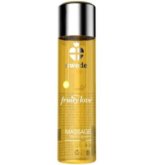 SWEDE - FRUITY LOVE ACEITE EFECTO CALOR FRUTAS TROPICALES Y MIEL 60 ML - Con efecto calor - El Arte del Placer