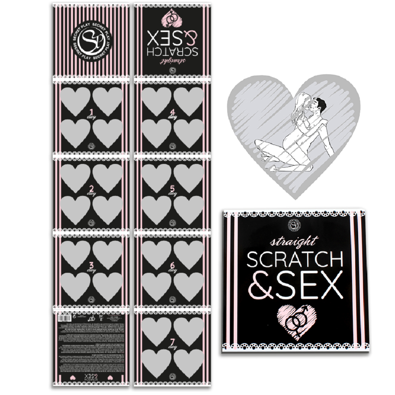 SECRETPLAY - SCRATCH & SEX JUEGO PAREJAS HETERO (ES/EN/FR/PT/DE) - JUEGOS - El Arte del Placer