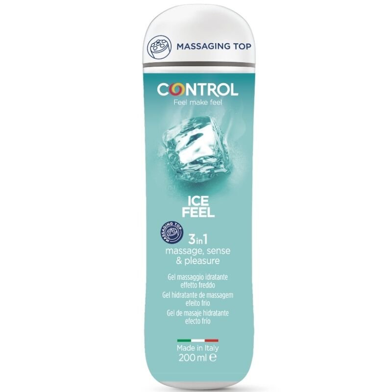 CONTROL - GEL 3 EN 1 ICE FEEL 200 ML - DROGUERÍA - El Arte del Placer