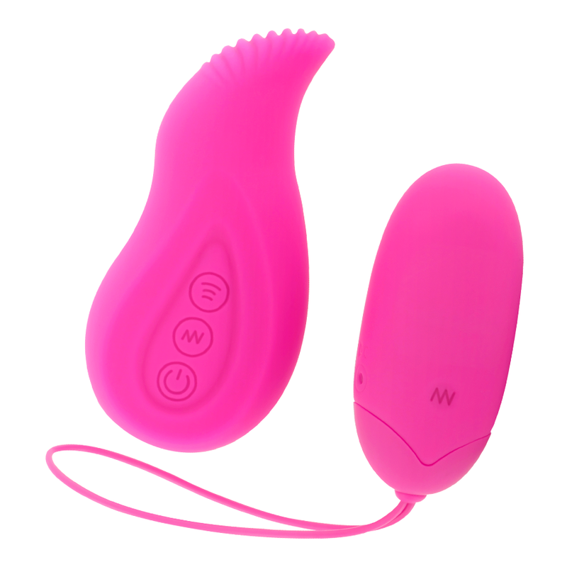 MORESSA - EDGAR SET DUO HUEVO REMOTO Y MANDO CON VIBRACIÓN INCORPORADA PREMIUM SILICONE CONTROL REMOTO - JUGUETES BIENE…
