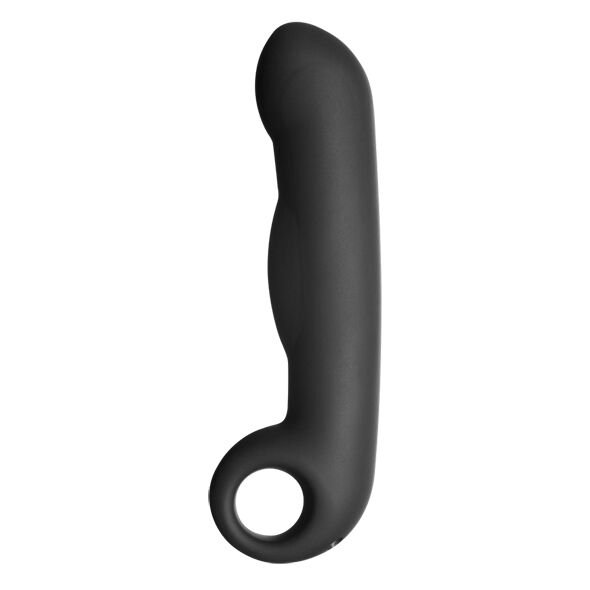 ELECTRASTIM - OVID SILICONE NEGRO DILDO - Electro estimulación - El Arte del Placer