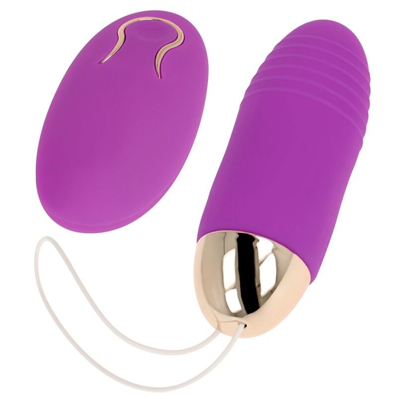 OHMAMA - HUEVO CONTROL REMOTO 10 MODOS LILA - JUGUETES BIENESTAR - El Arte del Placer