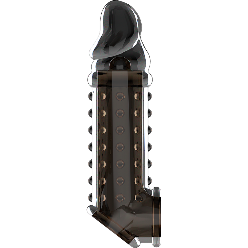 VIRILXL - EXTENSIÓN Y FUNDA DE PENE V11 NEGRO - Imagen 3