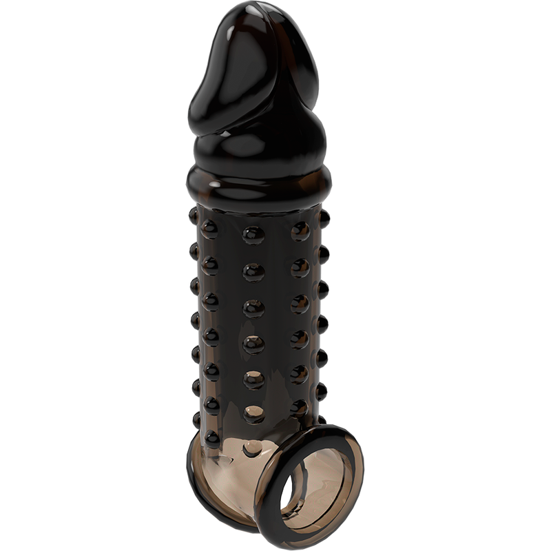 VIRILXL - EXTENSIÓN Y FUNDA DE PENE V11 NEGRO - Imagen 4