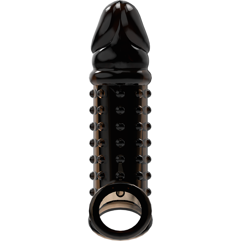 VIRILXL - EXTENSIÓN Y FUNDA DE PENE V11 NEGRO - Imagen 6