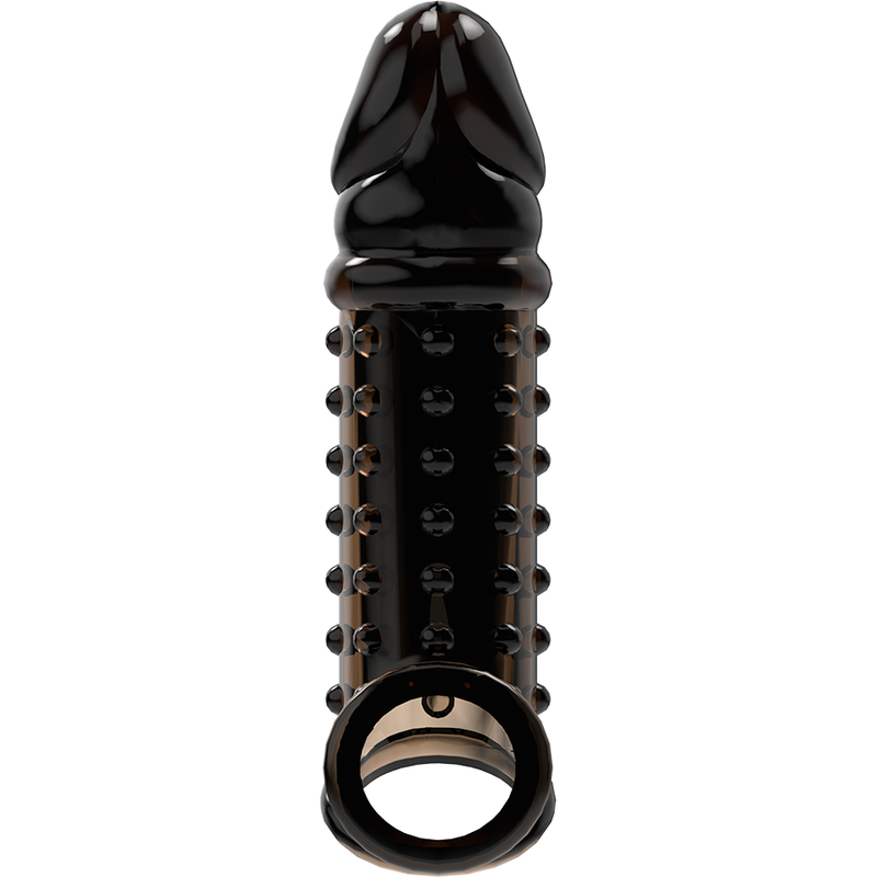 VIRILXL - EXTENSIÓN Y FUNDA DE PENE V11 NEGRO - Imagen 7