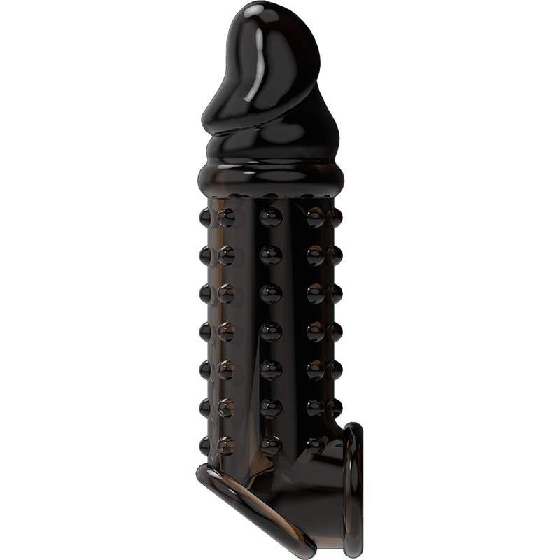 VIRILXL - EXTENSIÓN Y FUNDA DE PENE V11 NEGRO - Imagen 8