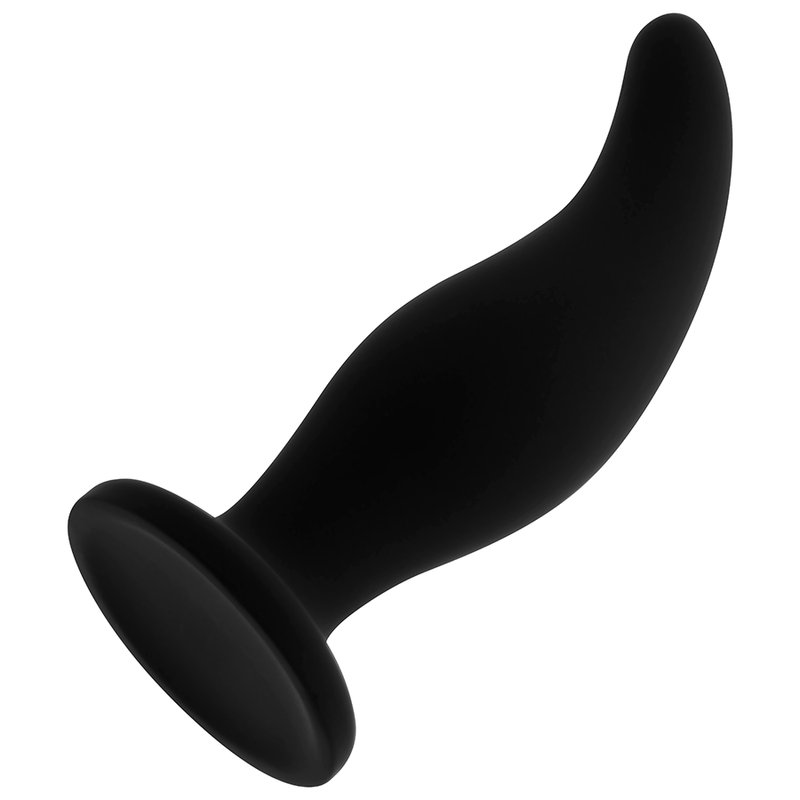 OHMAMA - PLUG ANAL SILICONA CURVADO PUNTO P 12 CM - Anal - El Arte del Placer