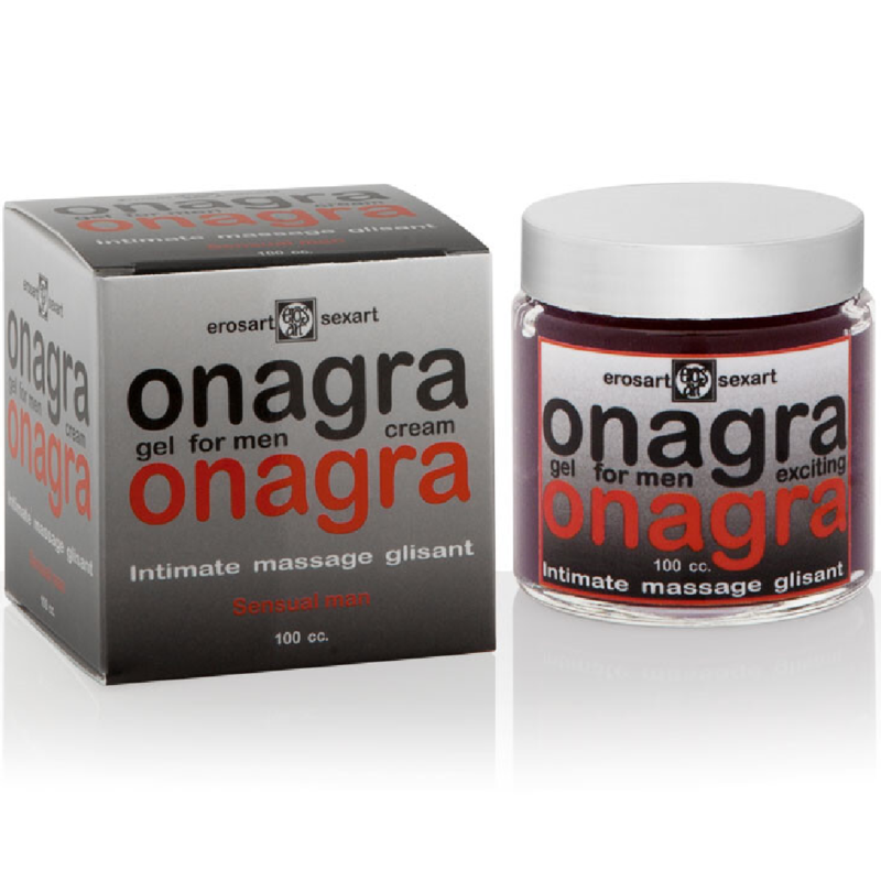 EROS-ART - GEL POTENCIADOR HOMBRE ONAGRA PARA ÉL 100 CC - Aumento Erección - El Arte del Placer