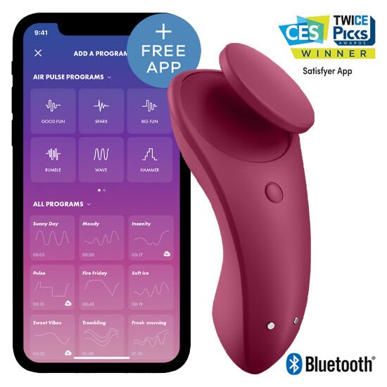 SATISFYER - SEXY SECRET PANTY - Estimuladores - El Arte del Placer