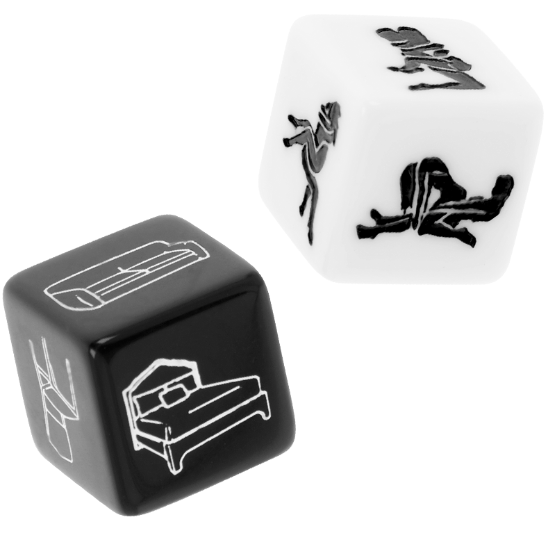 FETISH SUBMISSIVE - DADOS POSTURAS Y LUGAR - Juego de Dados - El Arte del Placer