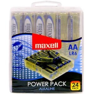 MAXELL - PILA ALCALINA AA LR6 PACK*24 PILAS - ARTÍCULOS VARIOS - El Arte del Placer