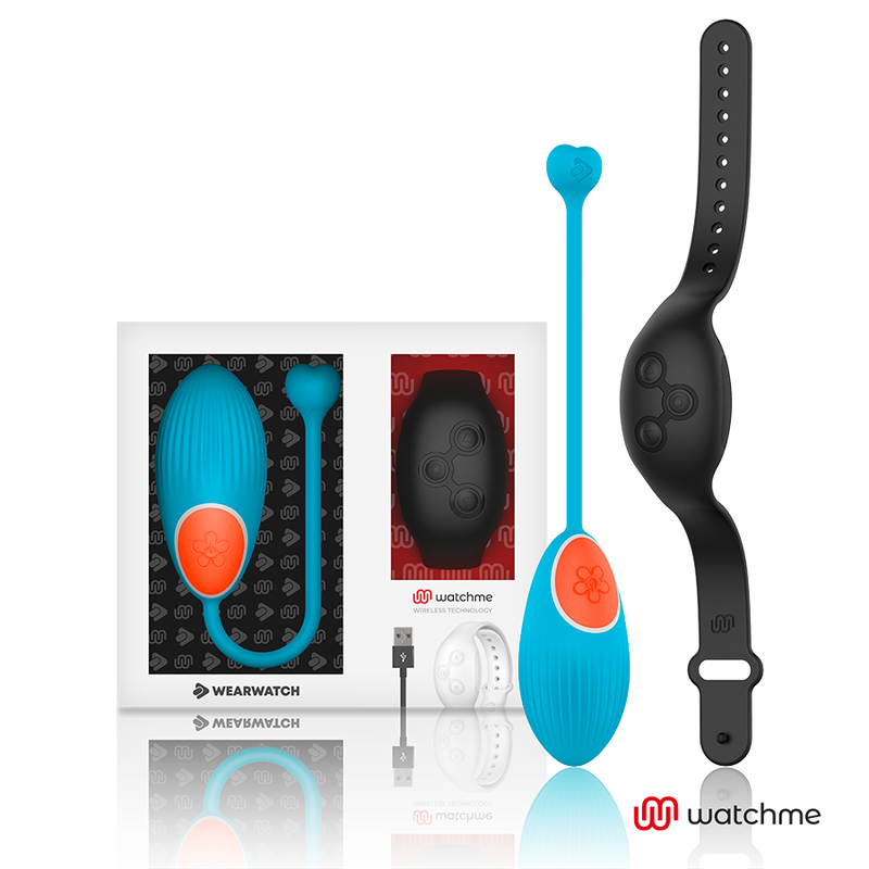 WEARWATCH – HUEVO CONTROL REMOTO TECHNOLOGY WATCHME / AZABACHE - JUGUETES BIENESTAR - El Arte del Placer