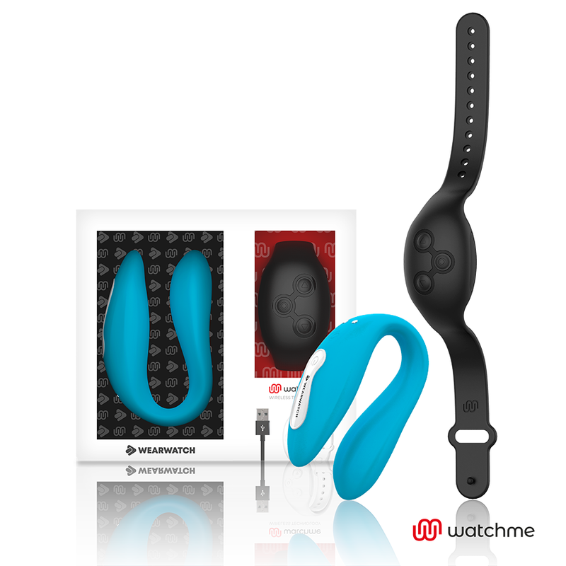 WEARWATCH - VIBRADOR DUAL TECHNOLOGY WATCHME AÑIL / AZABACHE - JUGUETES BIENESTAR - El Arte del Placer