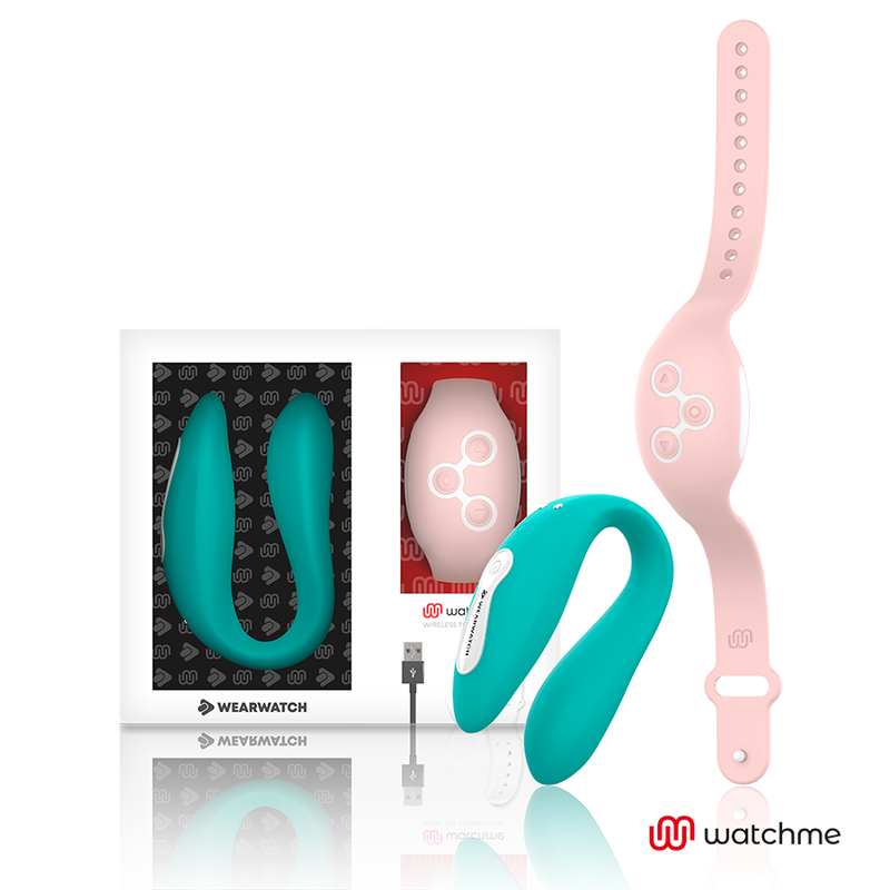 WEARWATCH – VIBRADOR DUAL TECHNOLOGY WATCHME AGUA MARINA - JUGUETES BIENESTAR - El Arte del Placer