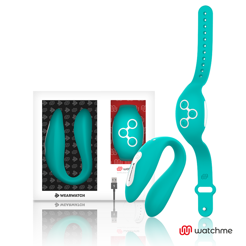 WEARWATCH - VIBRADOR DUAL TECHNOLOGY WATCHME LIGHT GREEN - JUGUETES BIENESTAR - El Arte del Placer