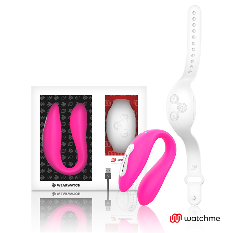 WEARWATCH - VIBRADOR DUAL TECHNOLOGY WATCHME FUCSIA / NÍVEO - JUGUETES BIENESTAR - El Arte del Placer