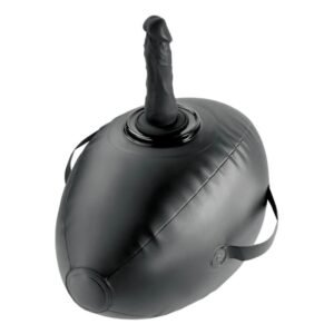 FETISH FANTASY SERIES - HINCHABLE BODY DOCK CON DILDO NEGRA 41.9 CM